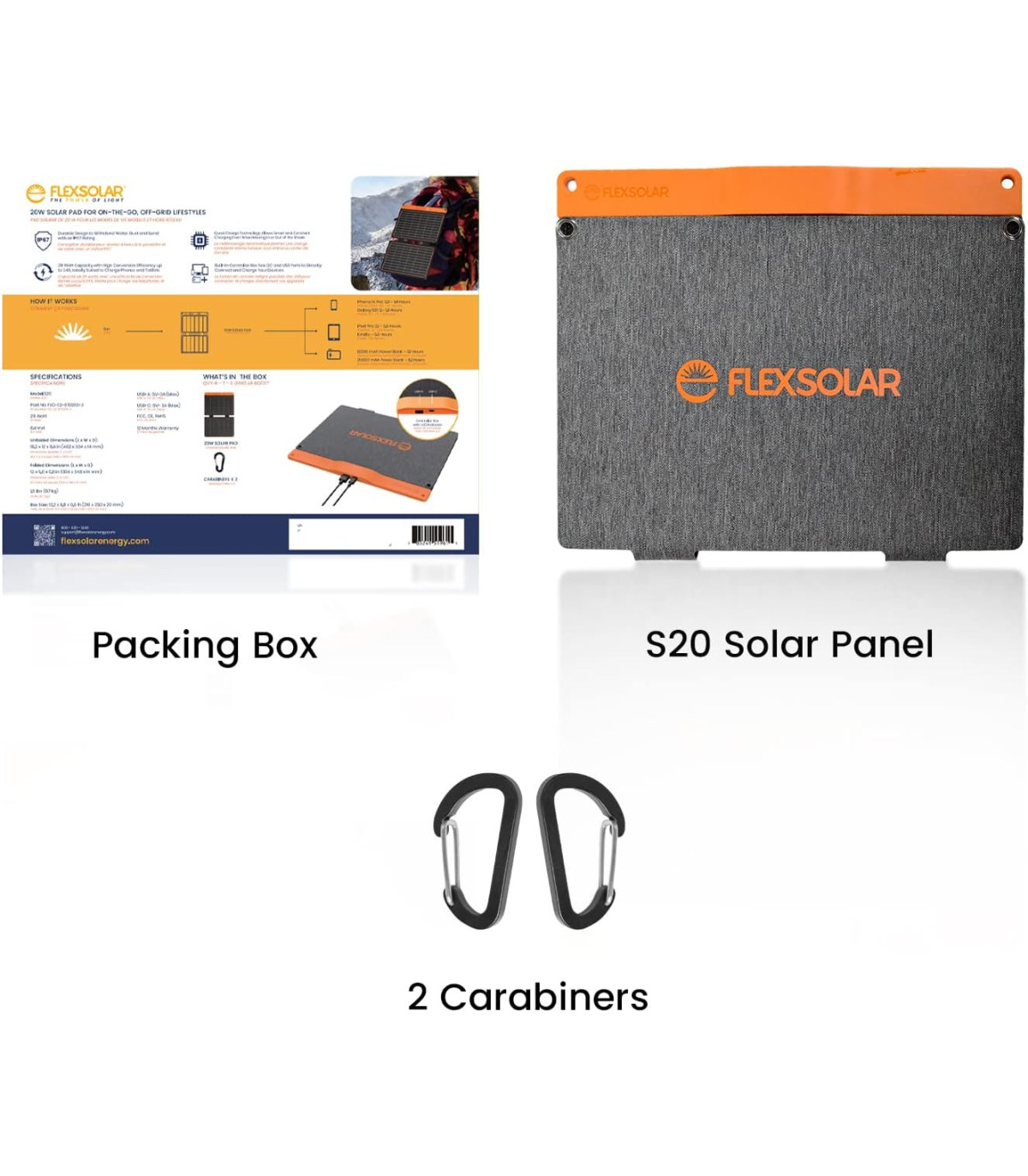 Ηλιακό Πάνελ 20 Watt Flex Solar φορητό