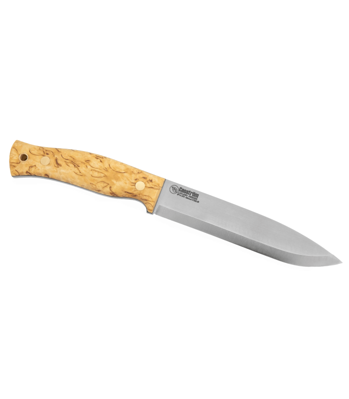 Casstrom No.14 SFK Curly birch Stainless Steel