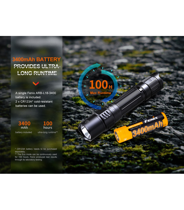 Φακός Fenix PD35R Επαναφορτιζόμενος με USB