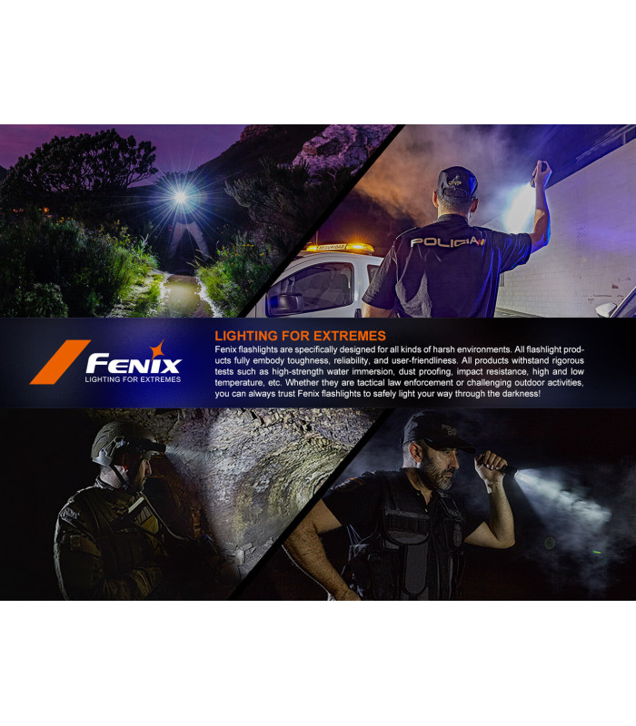 Φακός Fenix PD35R Επαναφορτιζόμενος με USB