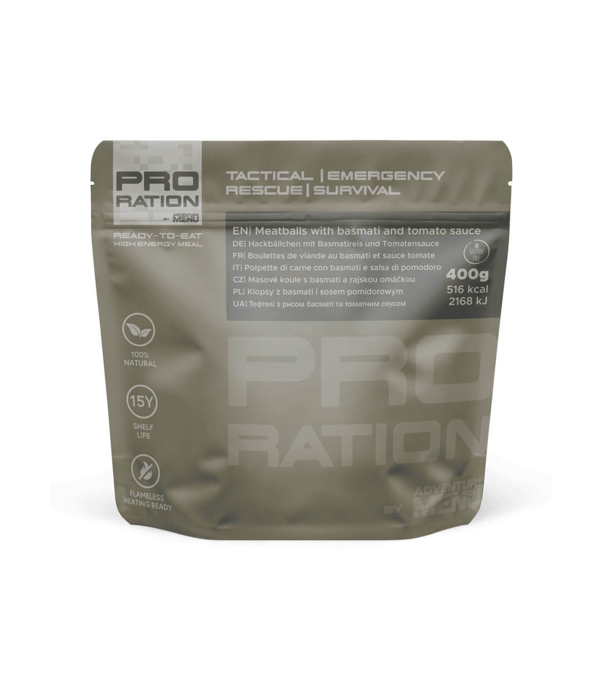 Pro Ration Meatballs With Basmati And Tomato Sauce Λήξη σε 15 Ετη