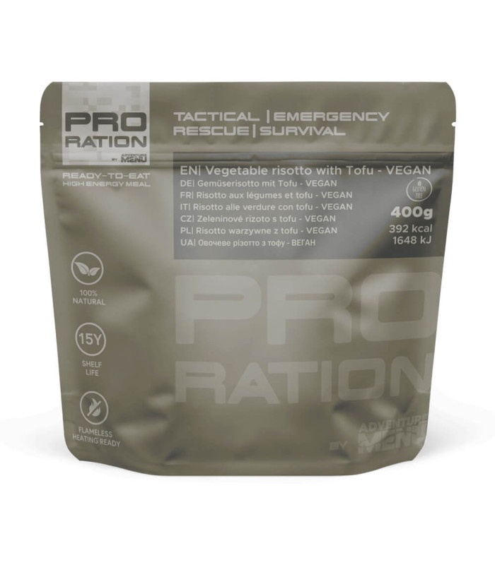 Pro Ration Vegetable Risotto With Tofu Vegan Λήξη σε 15 Ετη