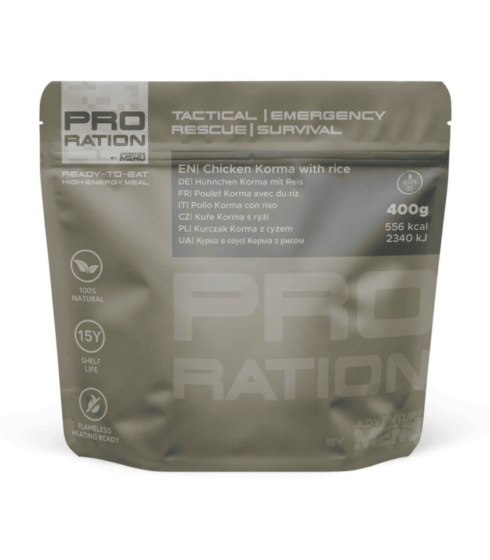 Pro Ration Chicken Korma With Rice Λήξη σε 15 Ετη