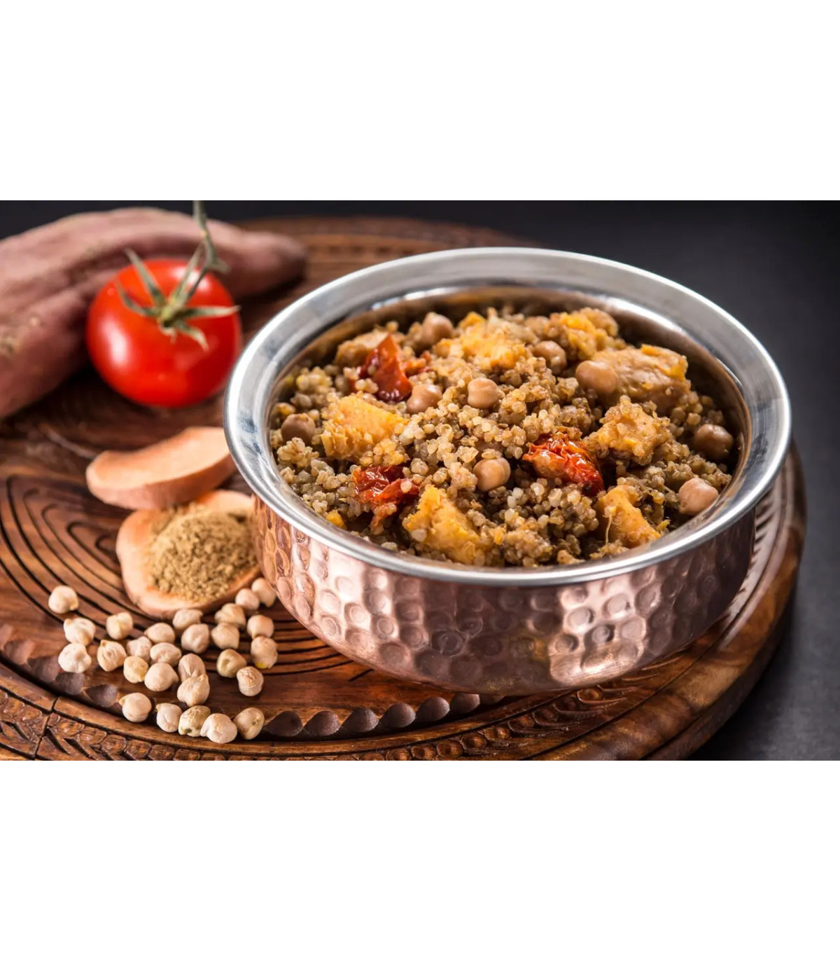 Pro Ration Tandoori Quinoa Vegan Λήξη σε 15 Ετη