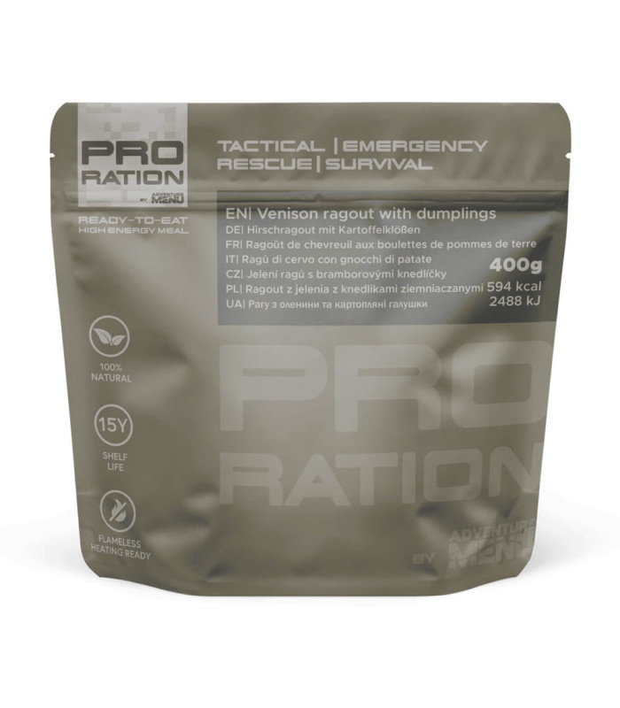 Pro Ration Venison Ragout With Dumplings Λήξη σε 15 Ετη
