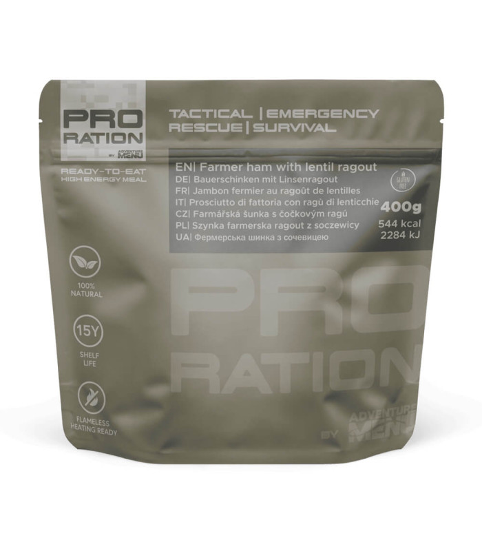 Pro Ration Farmer Ham With Lentil Ragout Λήξη σε 15 Ετη