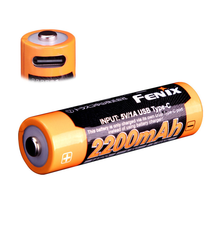 Μπαταρία Fenix ARB-L14-2200U Επαναφορτιζόμενη USB 2200mAh