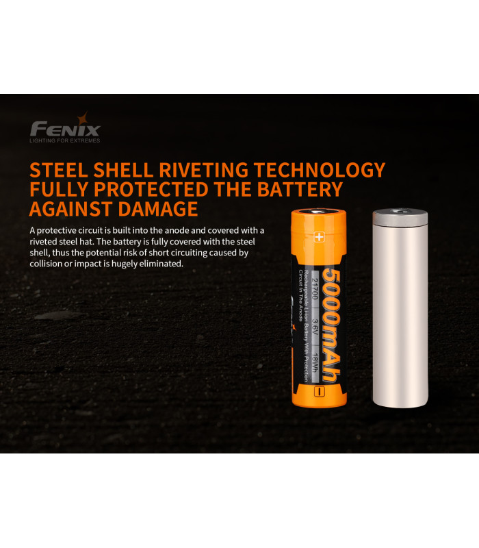 Μπαταρία Fenix ARB-L21-5000 V2 Επαναφορτιζόμενη 5000mAh