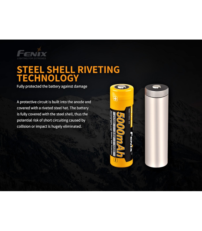 Μπαταρία Fenix ARB-L21-5000 V2 Επαναφορτιζόμενη 5000mAh