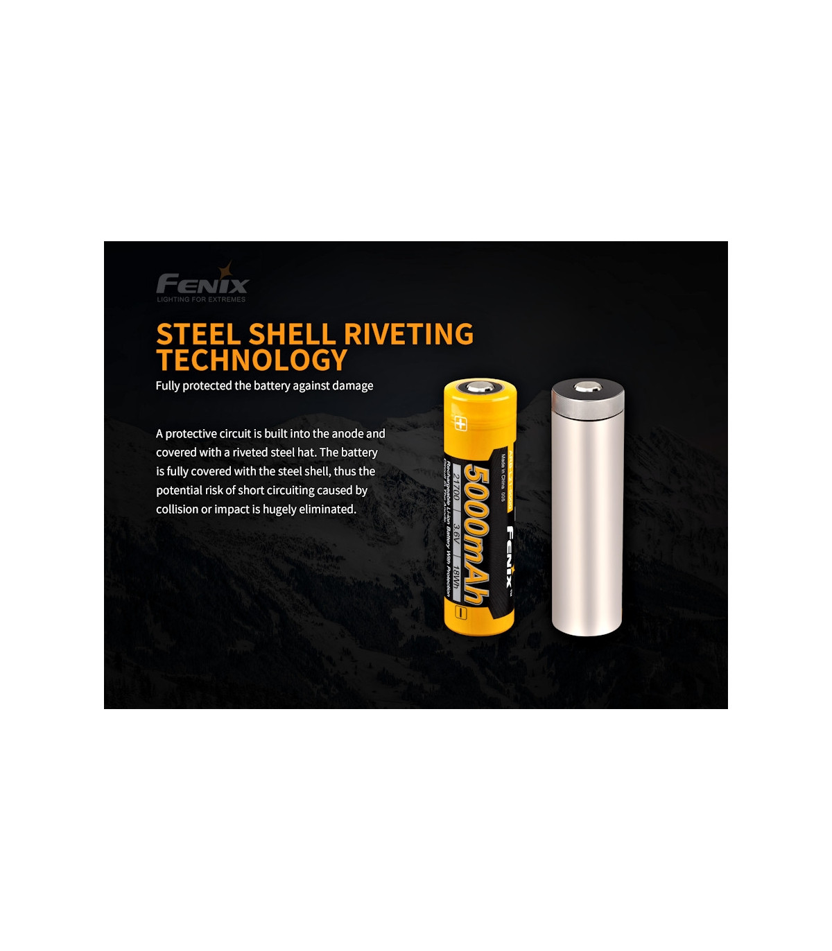 Μπαταρία Fenix ARB-L21-5000 V2 Επαναφορτιζόμενη 5000mAh