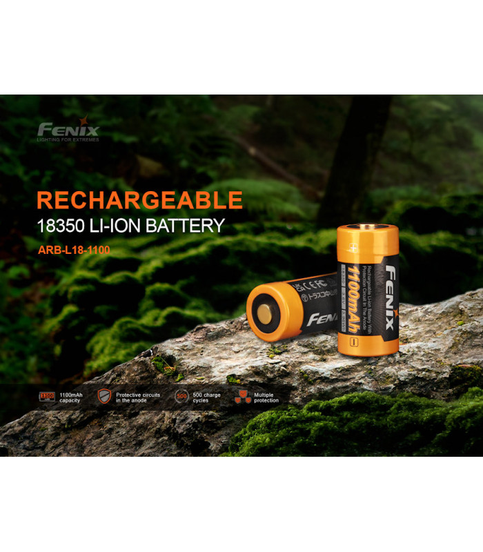 Μπαταρία Fenix ARB-L18-1100 Επαναφορτιζόμενη 1100mAh