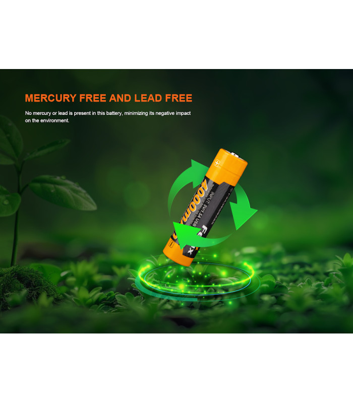 Μπαταρία Fenix ARB-L18-4000U Επαναφορτιζόμενη USB 4000mAh