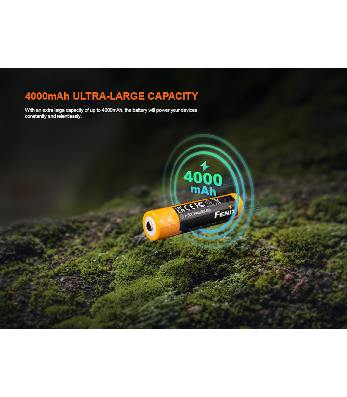 Μπαταρία Fenix ARB-L18-4000U Επαναφορτιζόμενη USB 4000mAh