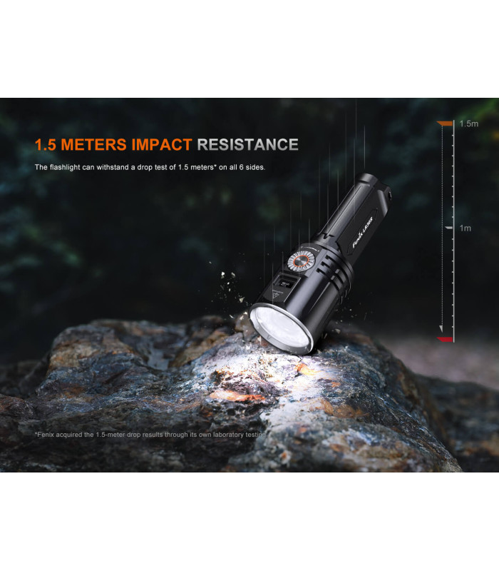 Φακός Laser Fenix LR36R Επαναφορτιζόμενος με USB