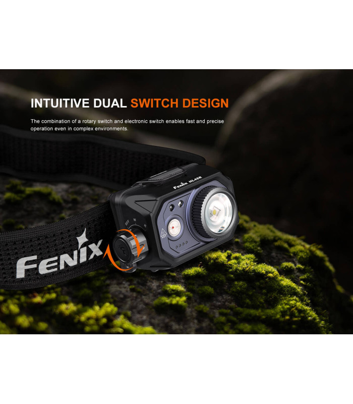 Φακός Κεφαλής Fenix HL45R Επαναφορτιζόμενος με USB
