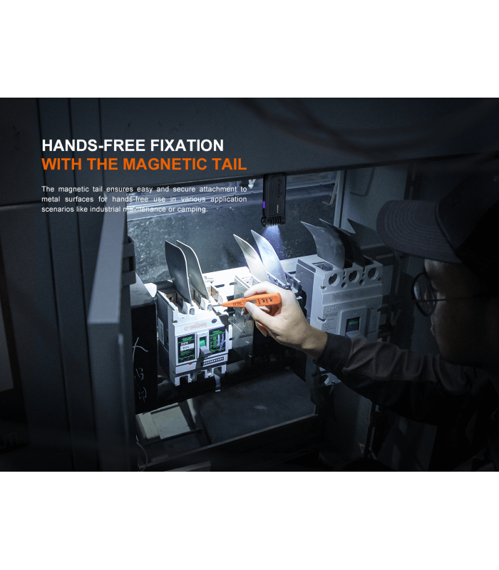 Φακός Fenix SW05R-UV Επαναφορτιζόμενος Με USB
