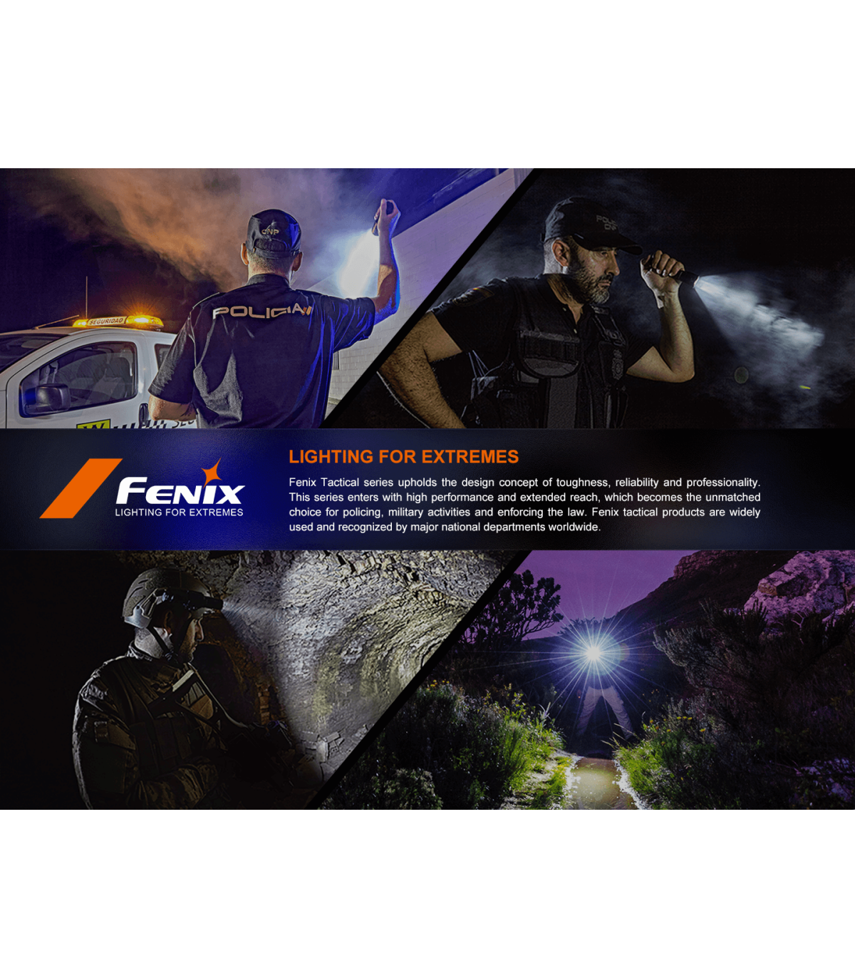 Φακός Fenix SW05R-UV Επαναφορτιζόμενος Με USB