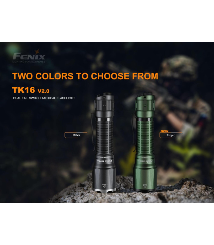 Φακός Fenix TK16 V2.0 Επαναφορτιζόμενος