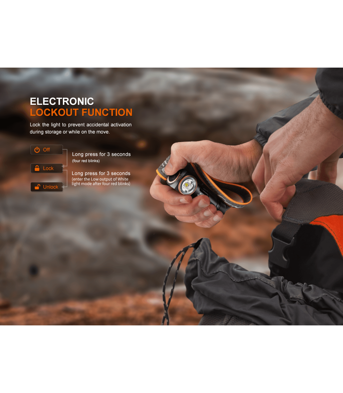 Φακός Κεφαλής Fenix HM23 V2.0 AA