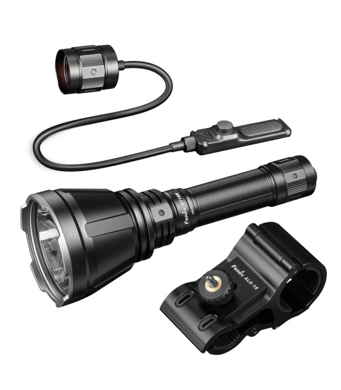 Φακός Fenix HT18R Επαναφορτιζόμενος με USB +ALG-18+AER-05