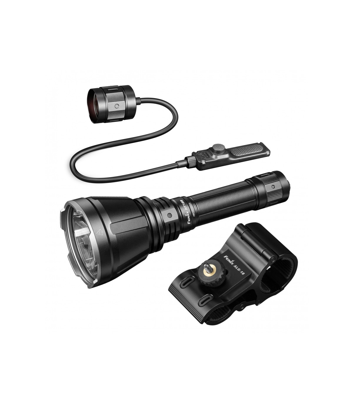 Φακός Fenix HT18R Επαναφορτιζόμενος με USB +ALG-18+AER-05