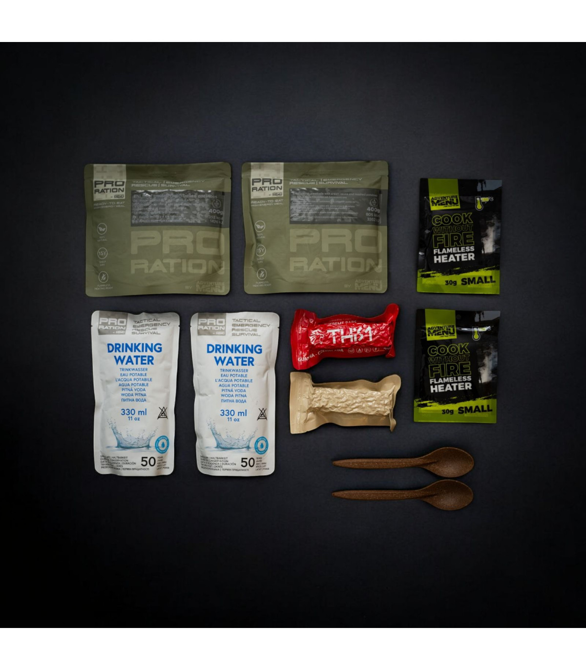 Pro Ration Emergency Food-Water Pack Menu 3 Λήξη σε 15 Ετη