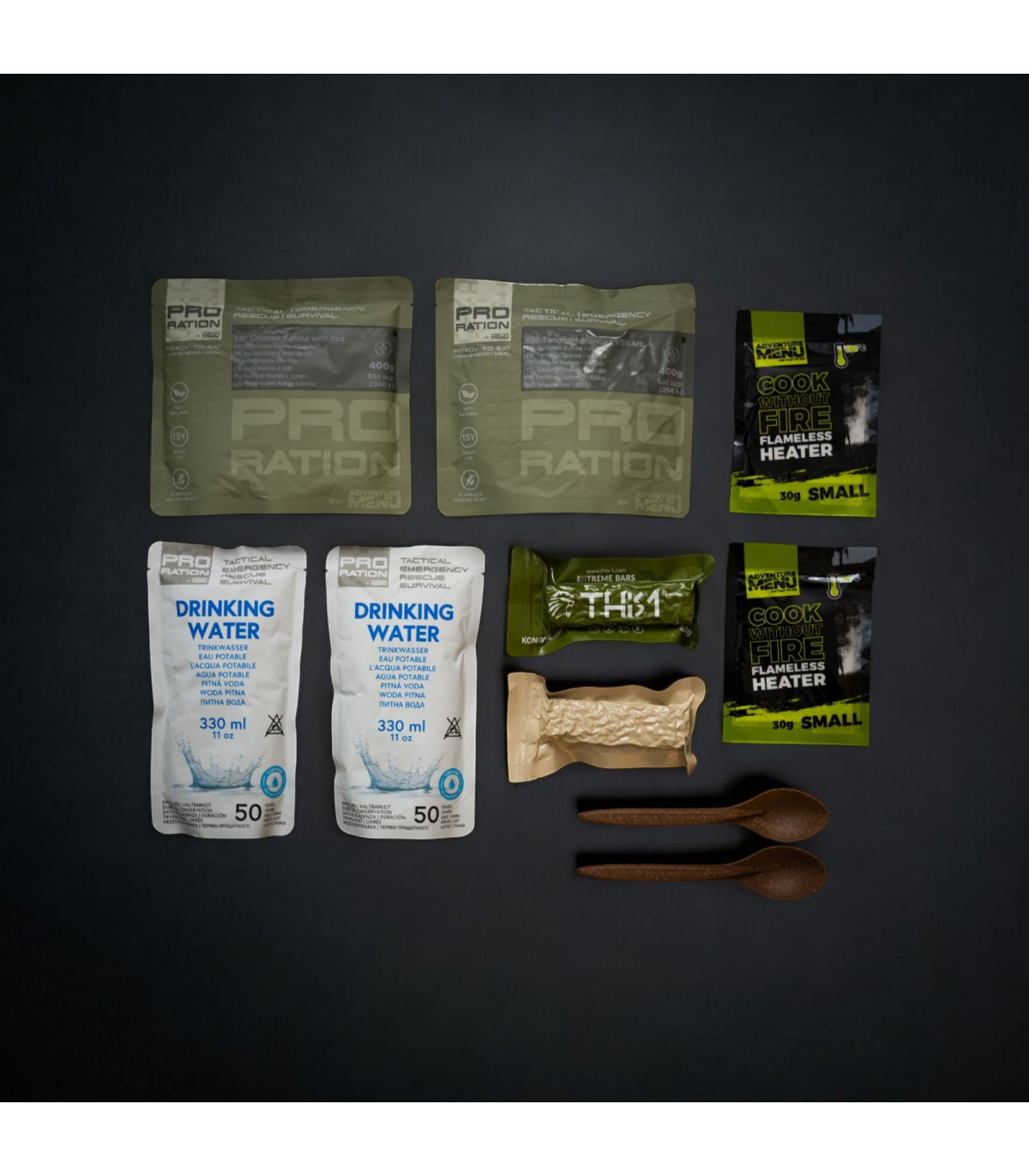 Pro Ration Emergency Food-Water Pack Menu 5 Λήξη σε 15 Ετη