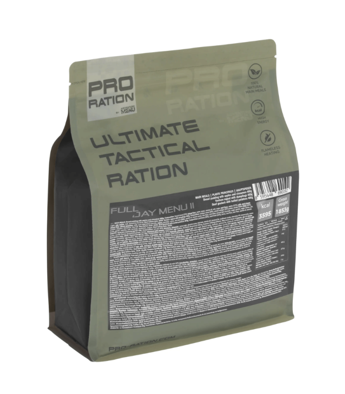 Pro Ration Ultimate tactical ration Full-Day Menu 2