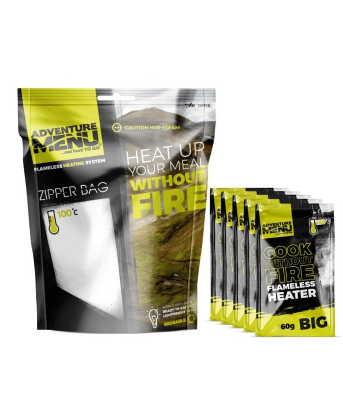 Pro Ration Flameless heater Set Big (5x60g+ Bag)