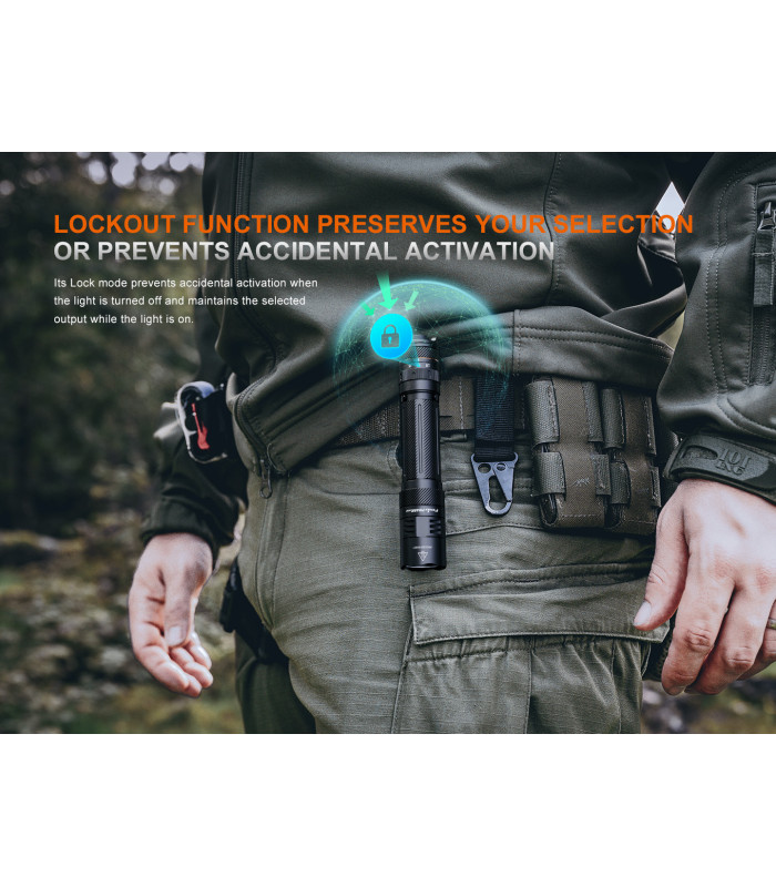 Φακός Fenix PD45R ACE Επαναφορτιζόμενος με USB