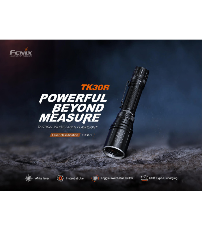 Φακός Fenix TK30R Επαναφορτιζόμενος με USB