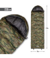 PENTAGON SENTINEL SLEEPING BAG 220GR/m² D19001-Camo