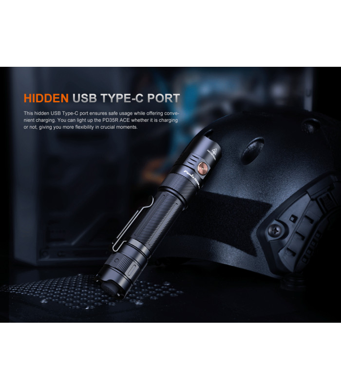 Φακός Fenix PD35R ACE Επαναφορτιζόμενος με USB