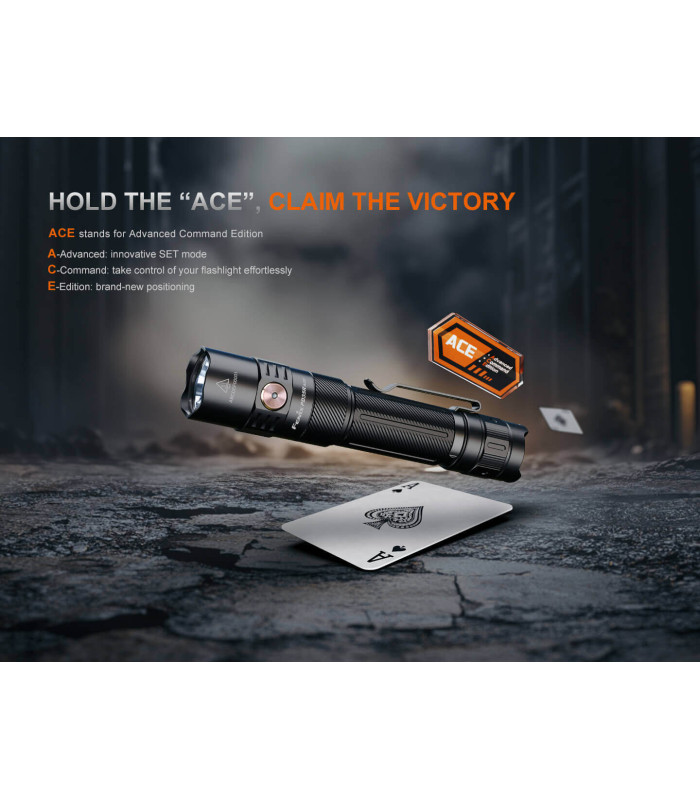 Φακός Fenix PD35R ACE Επαναφορτιζόμενος με USB