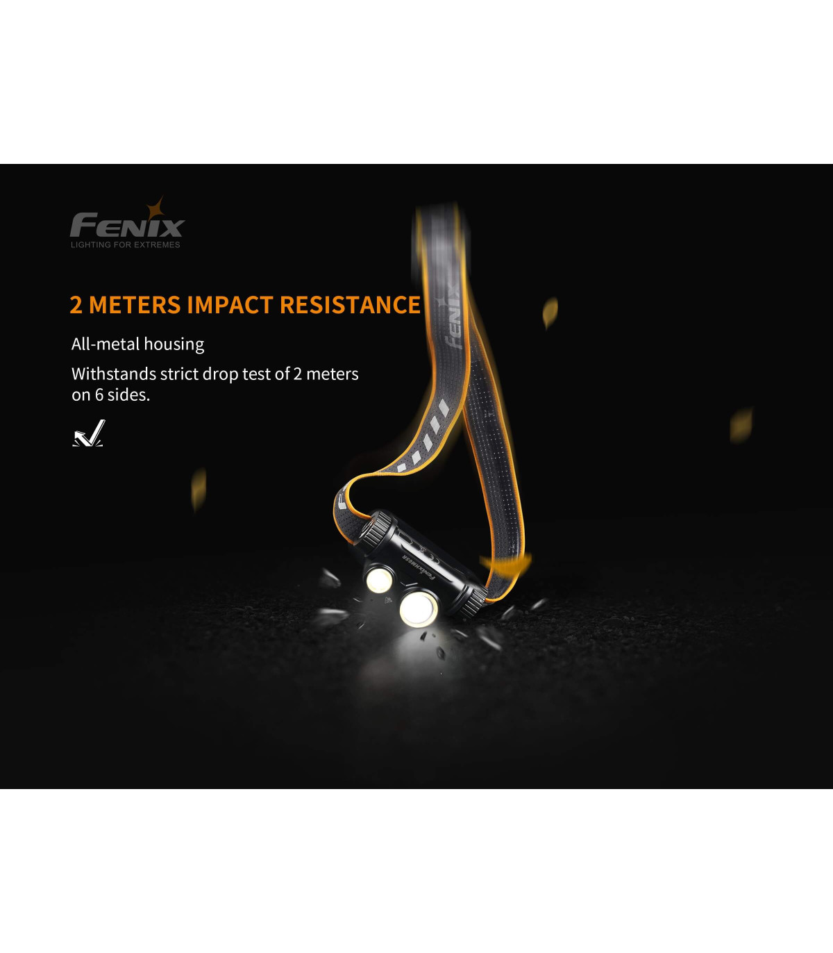 Φακός Κεφαλής Fenix HM65R Επαναφορτιζόμενος με USB