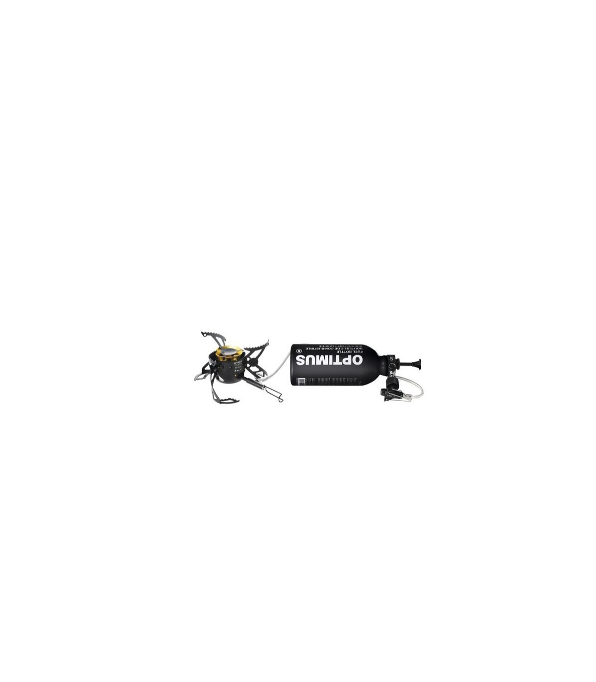 Optimus Polaris Optifuel Black Εστία Γκαζιού και Υγρών Καυσίμων