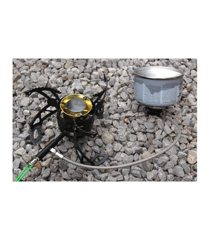 Optimus Polaris Optifuel Black Εστία Γκαζιού και Υγρών Καυσίμων
