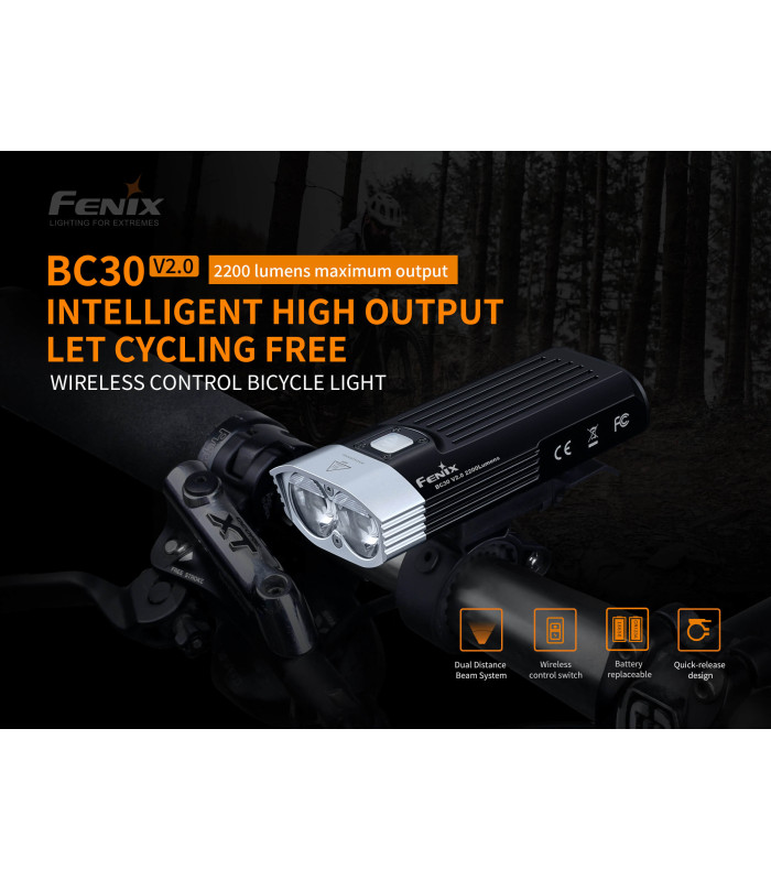 Φακός ποδηλάτου Fenix BC30 V2.0