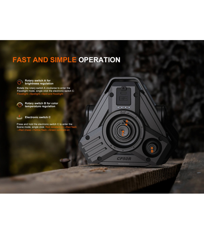 Φακός Fenix CP50R Επαναφορτιζόμενος με USB
