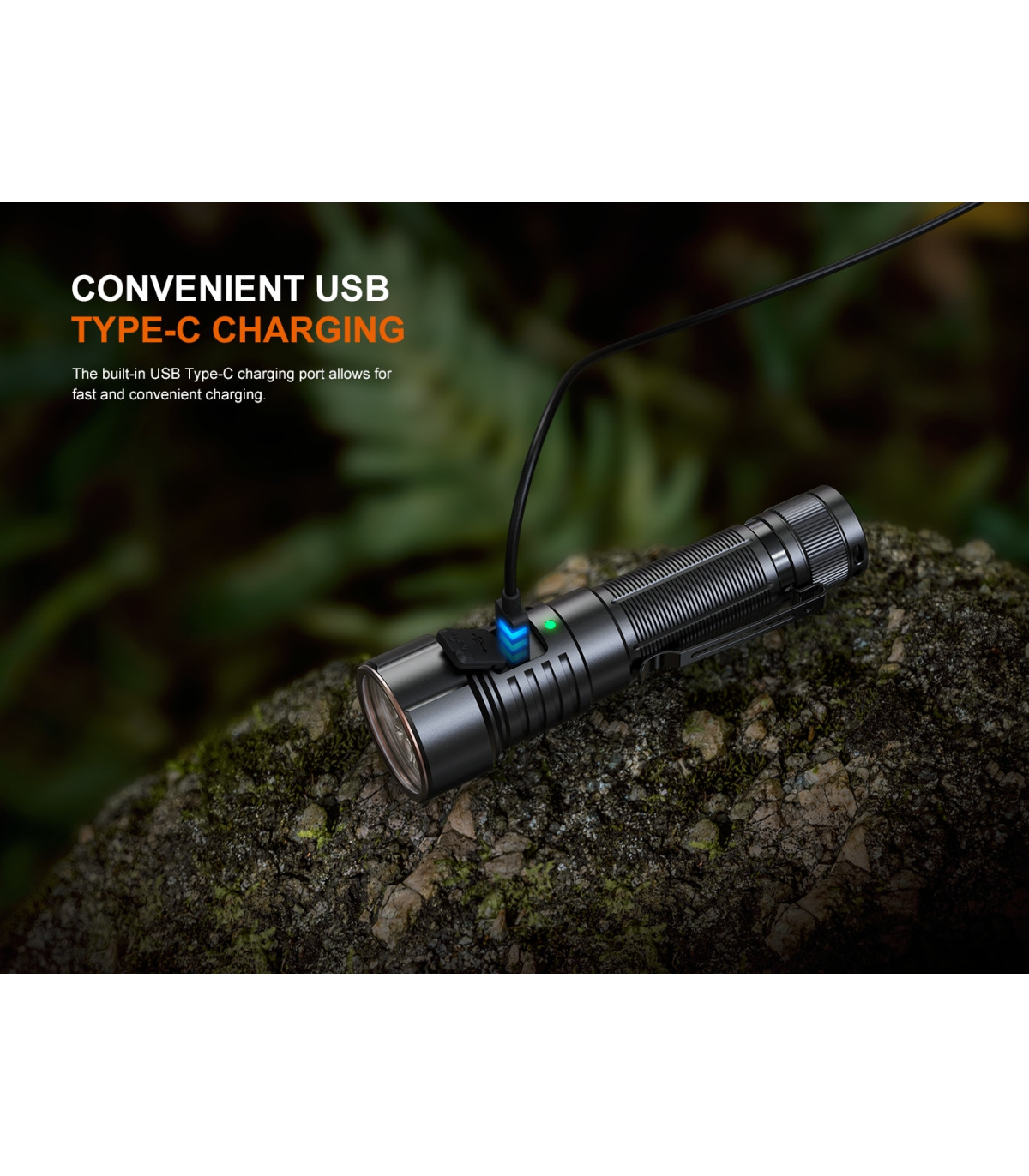 Φακός Fenix LD36R Επαναφορτιζόμενος με USB