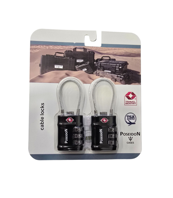 Κλειδαριές Poseidon TSA Cable Lock