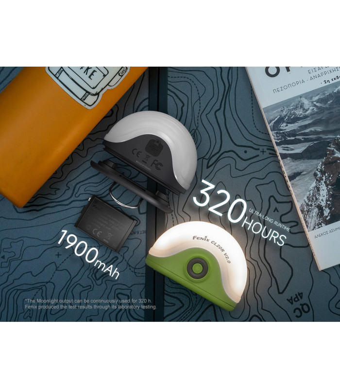 Φακός Fenix CL20R V2.0 Επαναφορτιζόμενος με USB