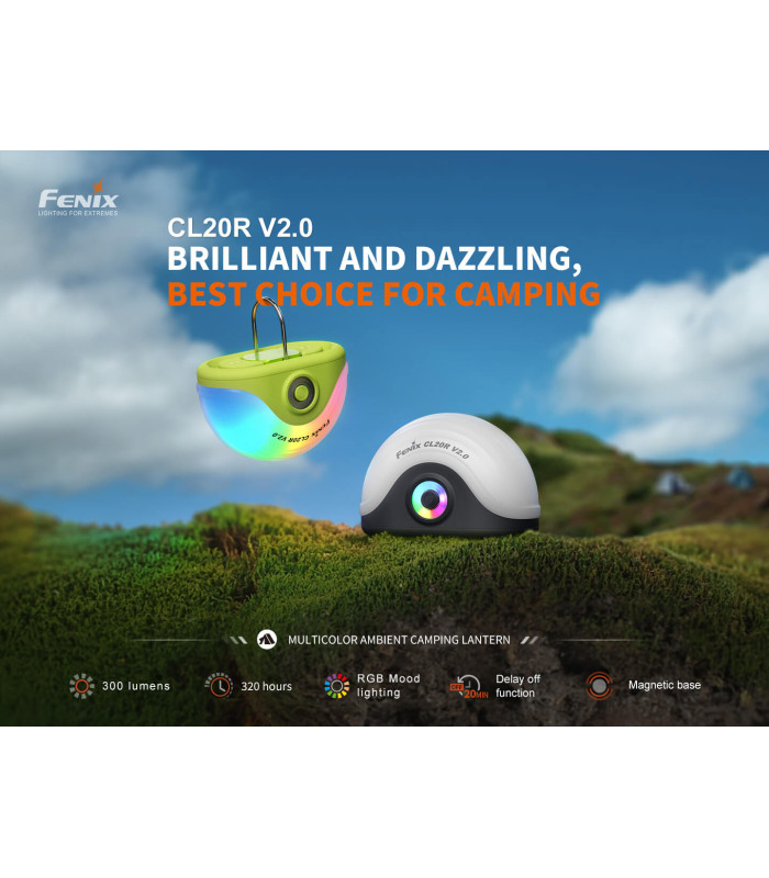 Φακός Fenix CL20R V2.0 Επαναφορτιζόμενος με USB