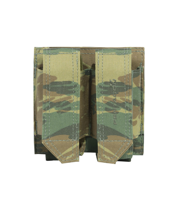 PENTAGON DOUBLE FB POUCH CAMO K17093-CAMO