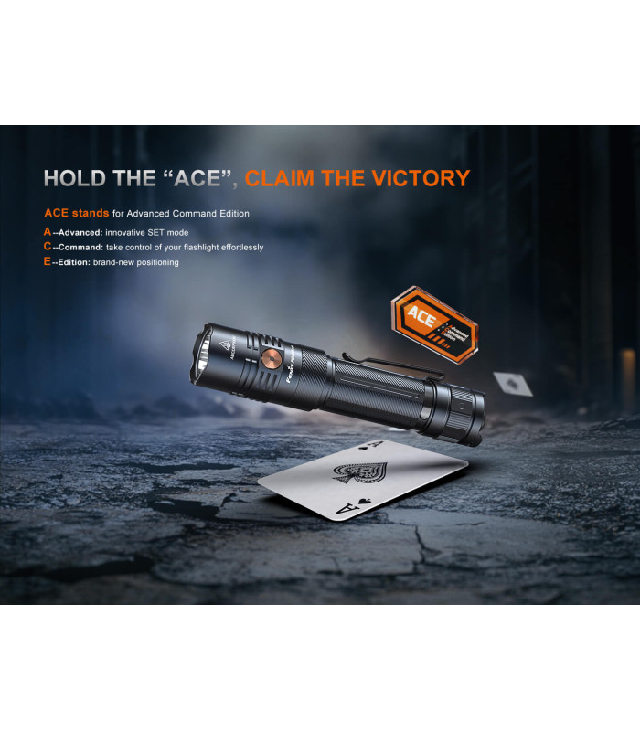Φακός Fenix PD36R ACE Επαναφορτιζόμενος με USB