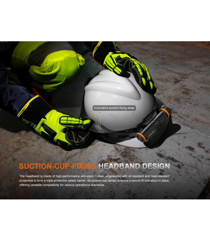 Φακός Fenix WH35RE 2025 ATEX Explosion proof Επαναφορτιζόμενος με usb