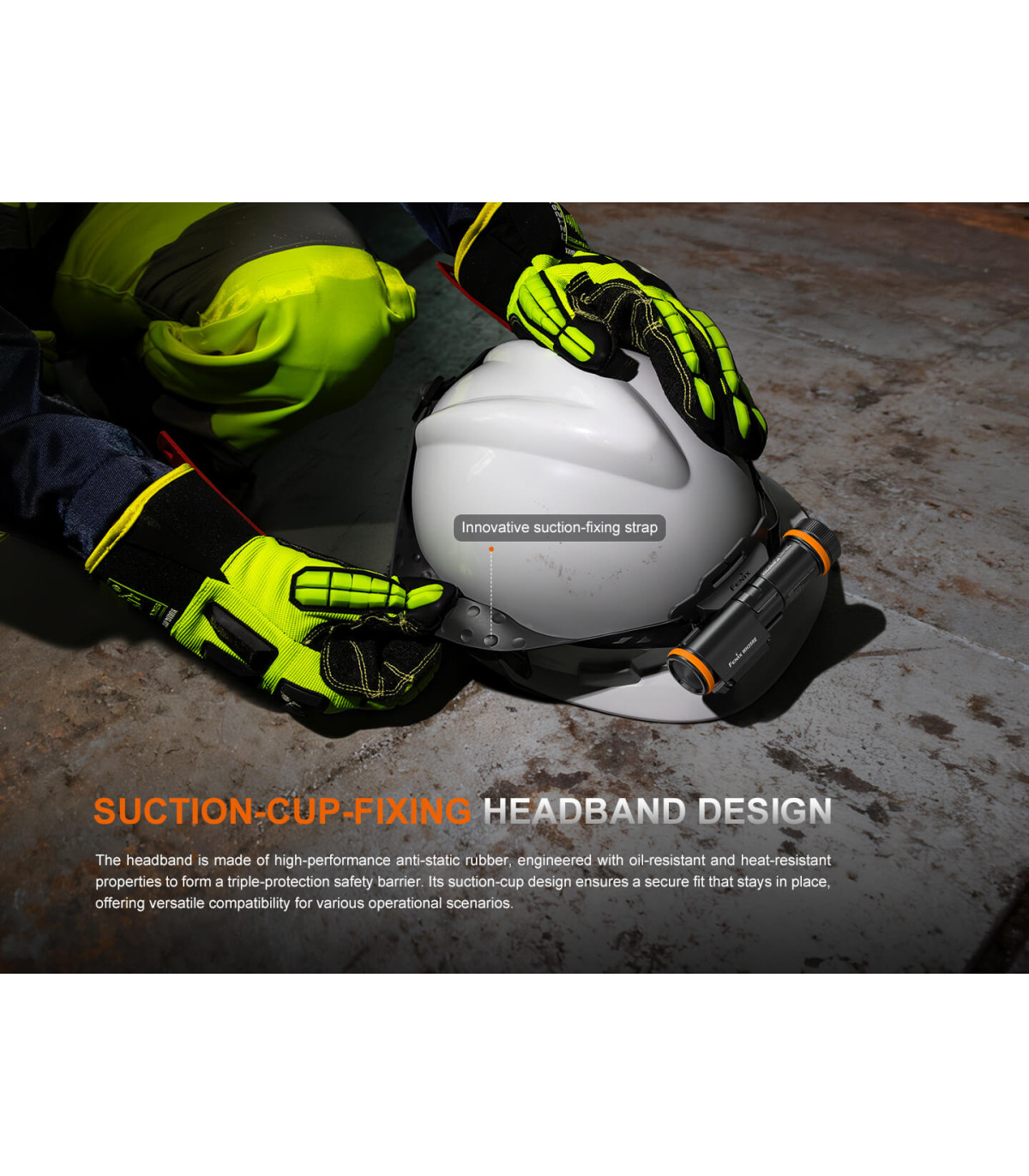 Φακός Fenix WH35RE 2025 ATEX Explosion proof Επαναφορτιζόμενος με usb