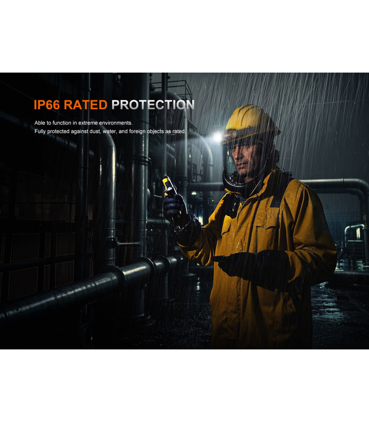 Φακός Fenix WH35RE 2025 ATEX Explosion proof Επαναφορτιζόμενος με usb