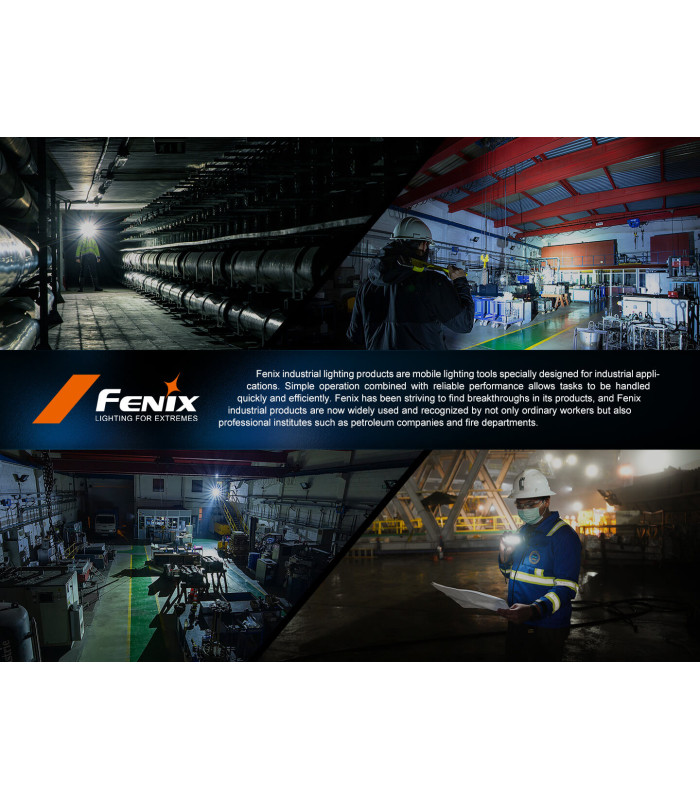Φακός Fenix WH35RE 2025 ATEX Explosion proof Επαναφορτιζόμενος με usb
