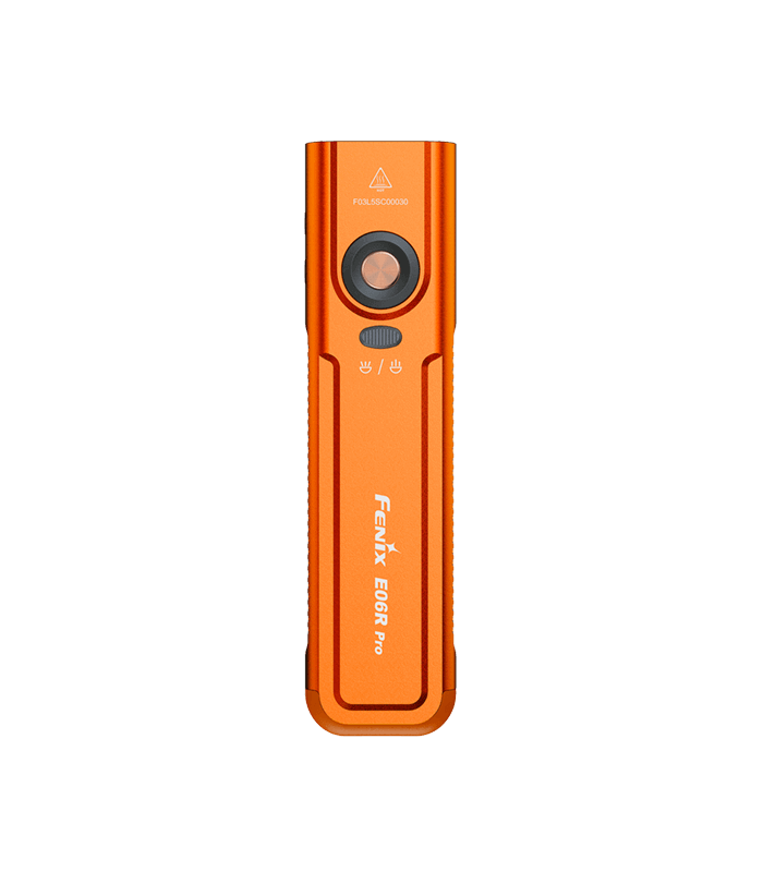 Φακός Fenix E06R PRO Πορτοκαλί Επαναφορτιζόμενος Με USB